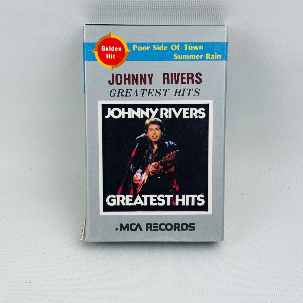 Johnny Rivers Greatest Hits‎ Cassette Tape Korea Import Oasis Records 1985 MCA